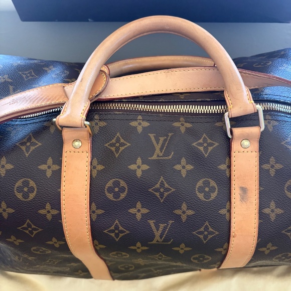 Louis Vuitton Keepall Bandouliére 60 W/ box and LV dust bag - Picture 4 of 10